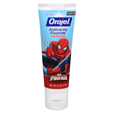 MS: 0504102 - Kem Đánh Răng Trẻ Em ORAJEL Spider Man